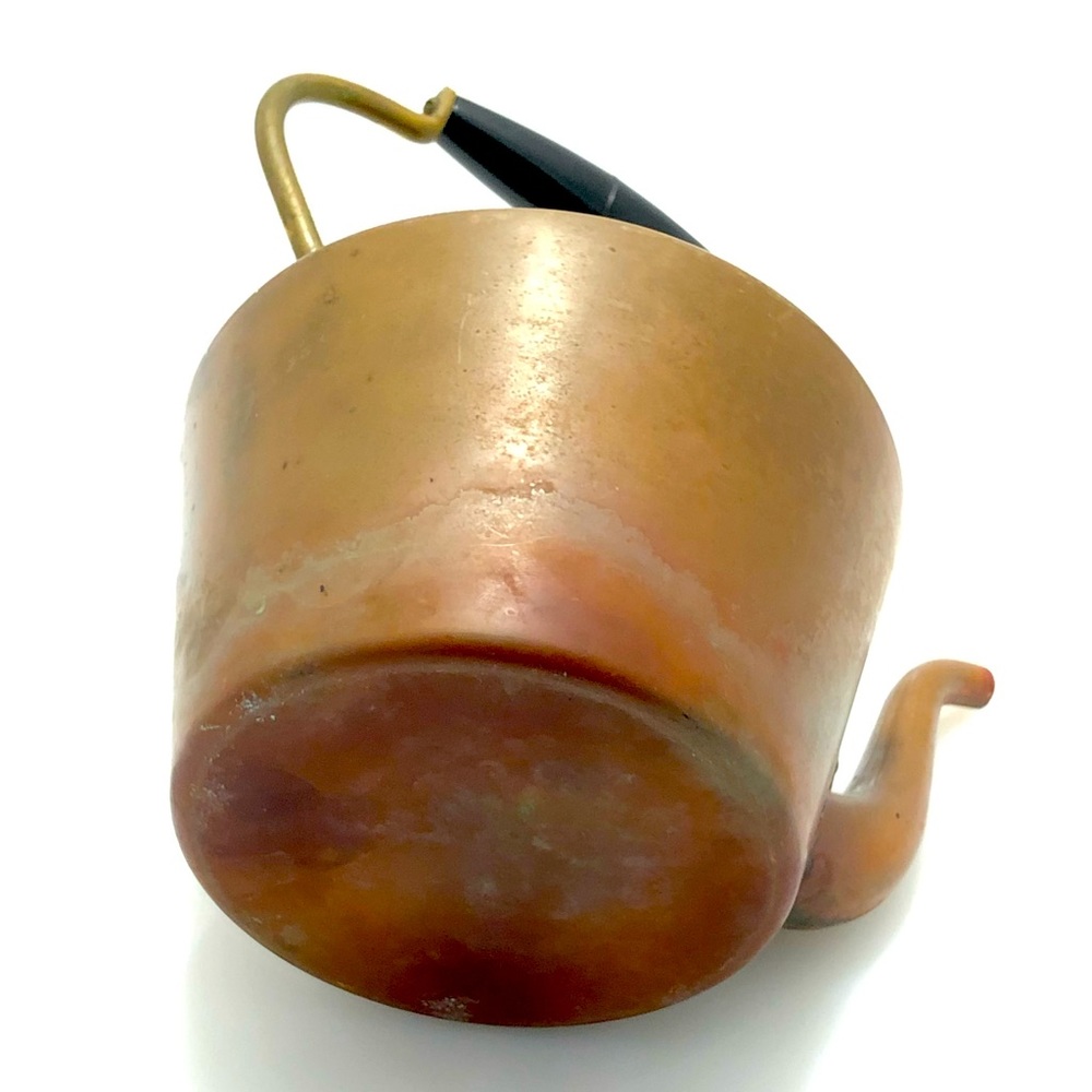Tea copper Kettle with Bakelite/ brass handle. - Picture 10 of 12
